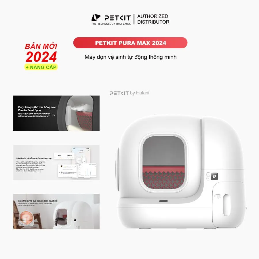 Máy Khử Mùi Hôi Chó Mèo Petkit Air Smart Spray: Giải Pháp Toàn Diện Cho Không Gian Sạch Sẽ