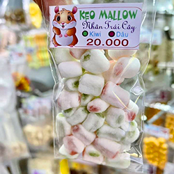 Kẹo mallow có nhân gói mini