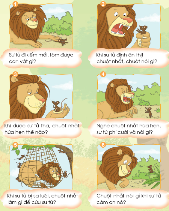 Sư Tử Và Chuột Nhắt Lớp 1: Phân Tích Ý Nghĩa Và Hướng Dẫn Kể Chuyện Chi Tiết