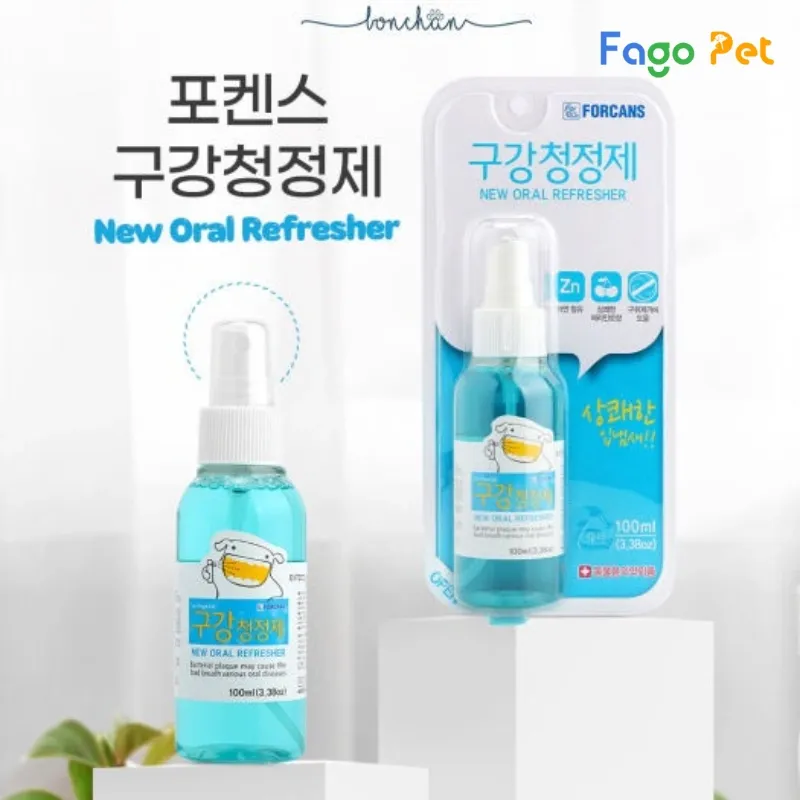 Chai xịt chó mèo đi vệ sinh đúng chỗ Forcans