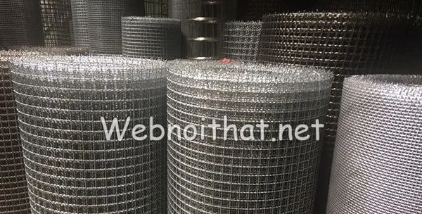 Các loại vật liệu làm lưới chống chuột