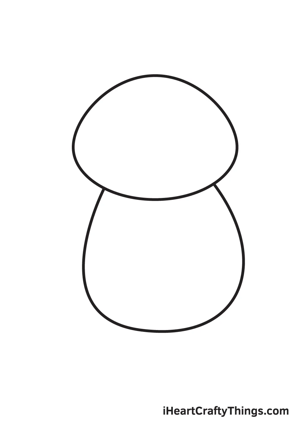 Cách vẽ chuột hamster đơn giản qua hình tròn phác thảo đầu và thân