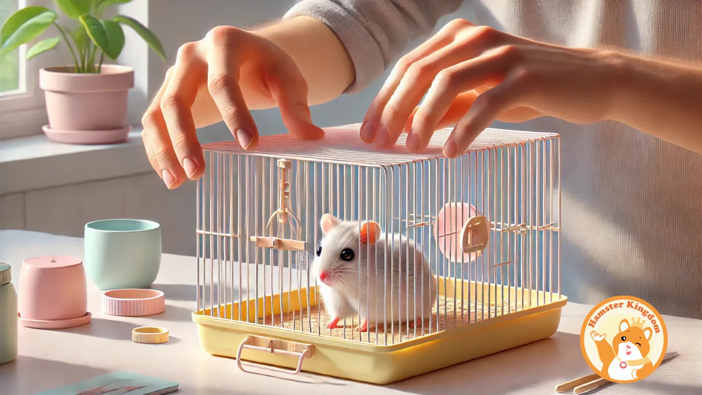 Cẩm nang nuôi chuột hamster đảm bảo lồng sạch sẽ và không để lồng có khe hở lớn