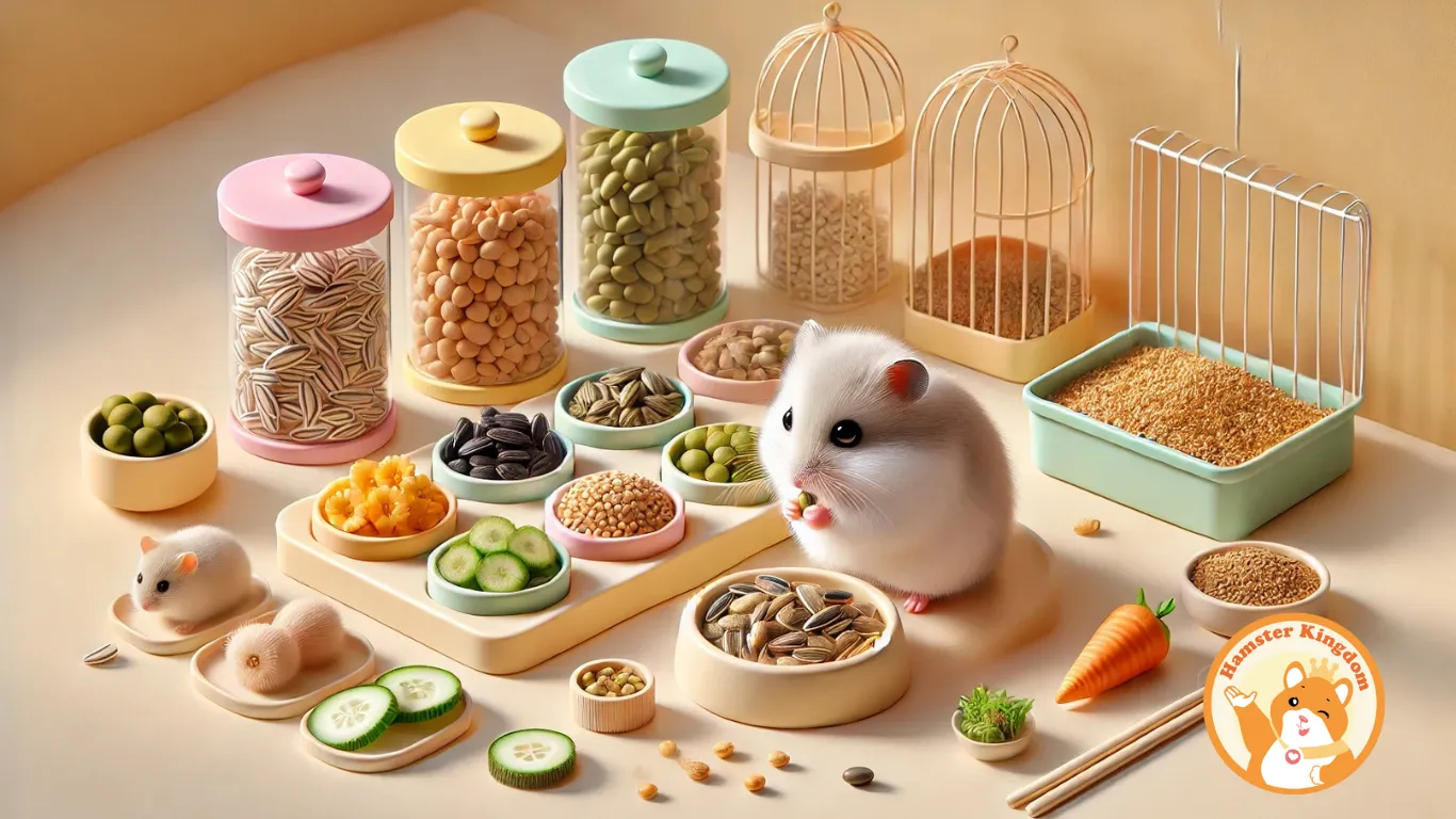 Cẩm nang nuôi chuột hamster giúp bé vận động tránh béo phì và rải thức ăn
