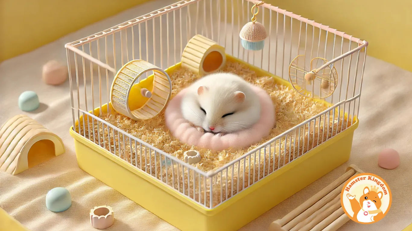 Cẩm nang nuôi chuột hamster về thói quen đào bới và sử dụng cát lót chuồng sạch
