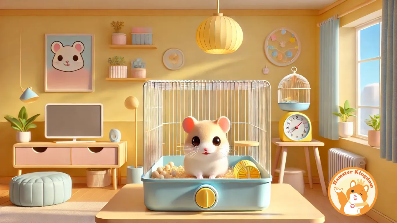 Cẩm nang nuôi chuột hamster về vị trí đặt lồng an toàn và kiểm soát nhiệt độ