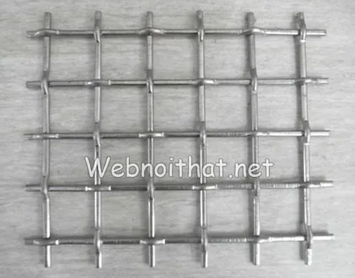 Cận cảnh mắt lưới chống chuột kích thước nhỏ