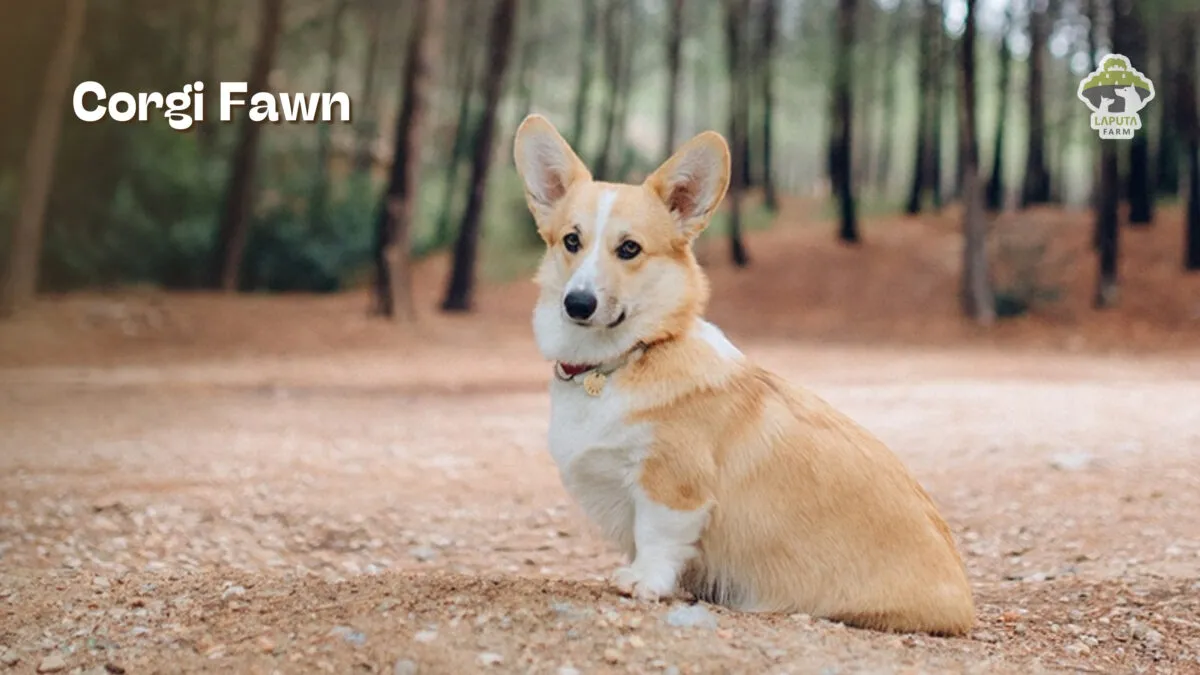 Chó Corgi màu Fawn (vàng nhạt) cực kỳ hiếm gặp
