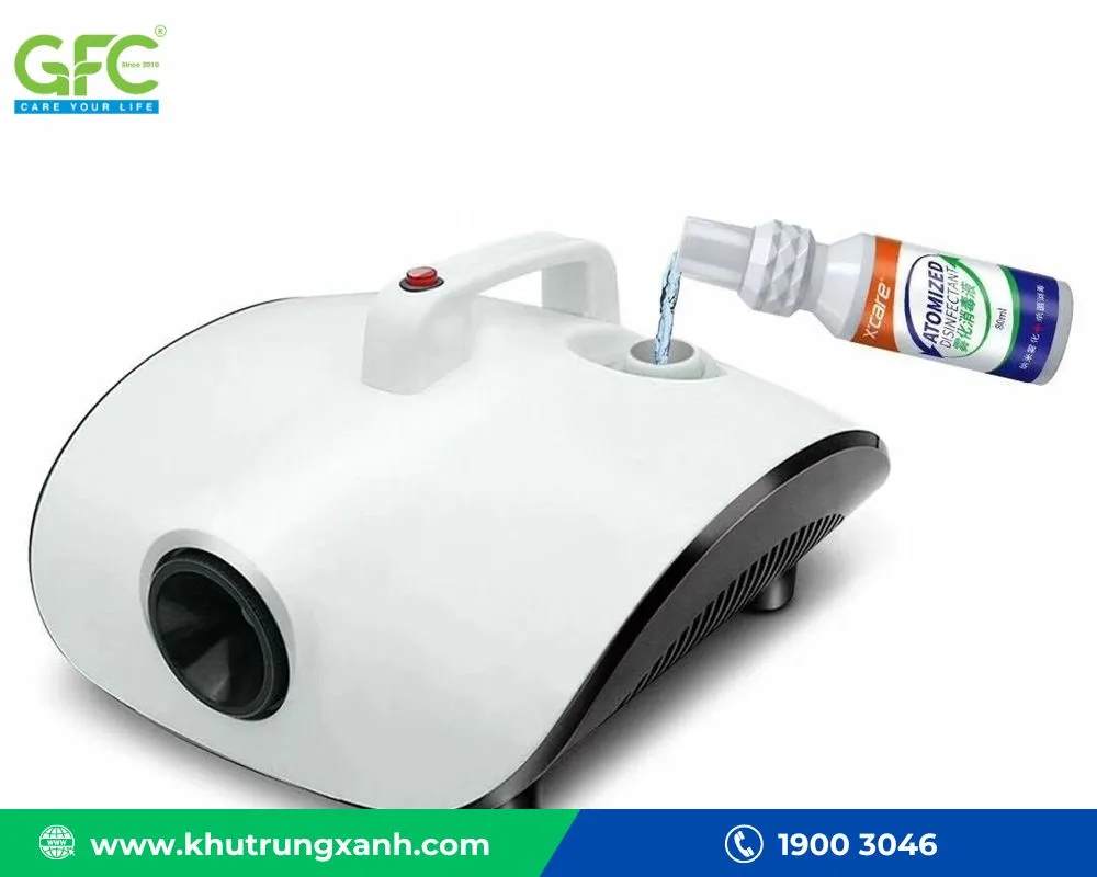 Dùng máy khử mùi để tạo môi trường sạch sẽ, không hấp dẫn chuột chù