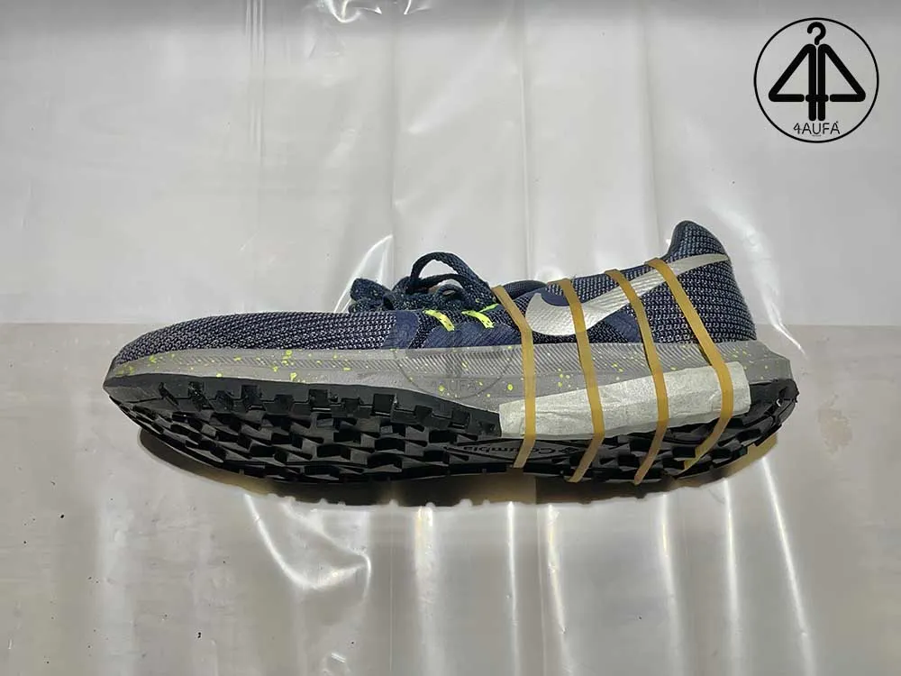 Sử dụng dây thun cố định để chứng minh keo con chó dán giày được không hiệu quả