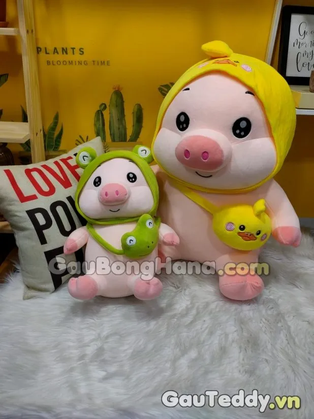 Heo Bông Cosplay Ếch