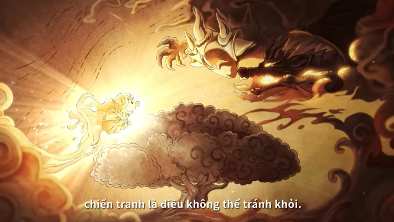 Hình ảnh minh họa cốt truyện về tai nạn và sự tái thiết của Vương Quốc Chuột Chũi