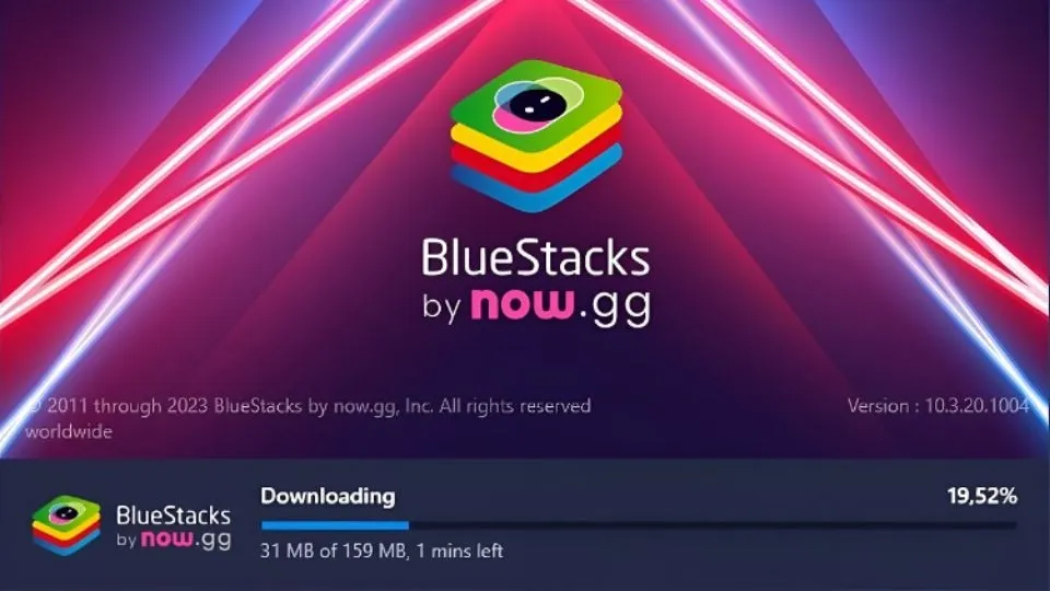 Hoàn tất đăng nhập tài khoản Google để truy cập Google Play trong giả lập BlueStacks