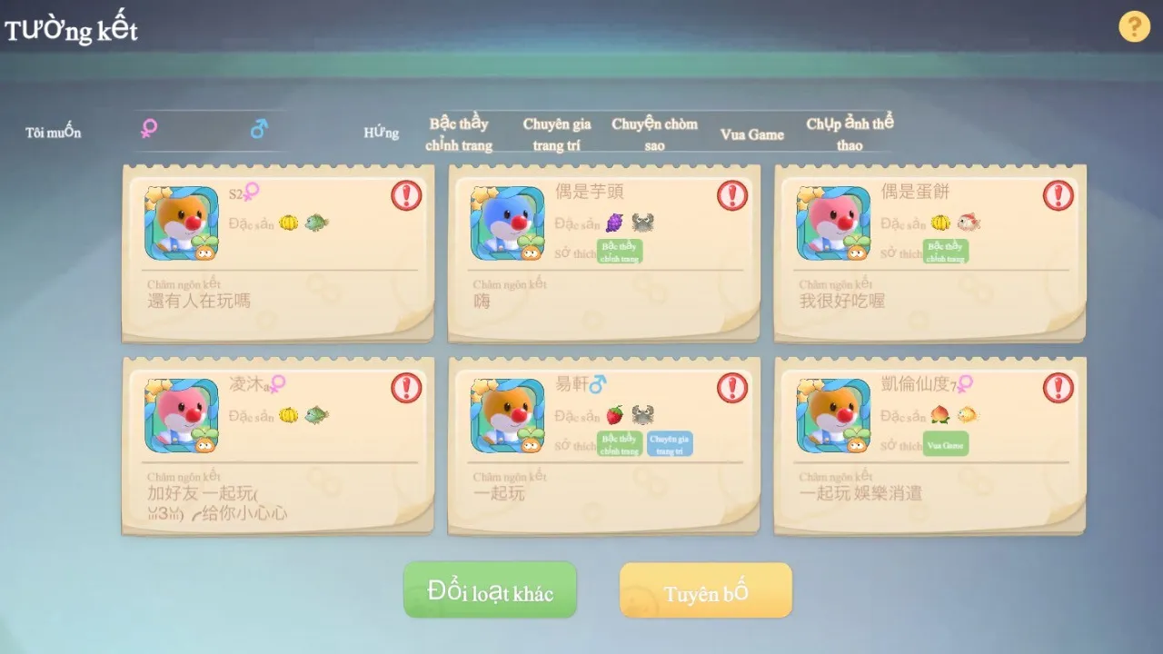 Hoạt động cộng đồng sôi nổi tại một khu vực chung trong Moly Mobile