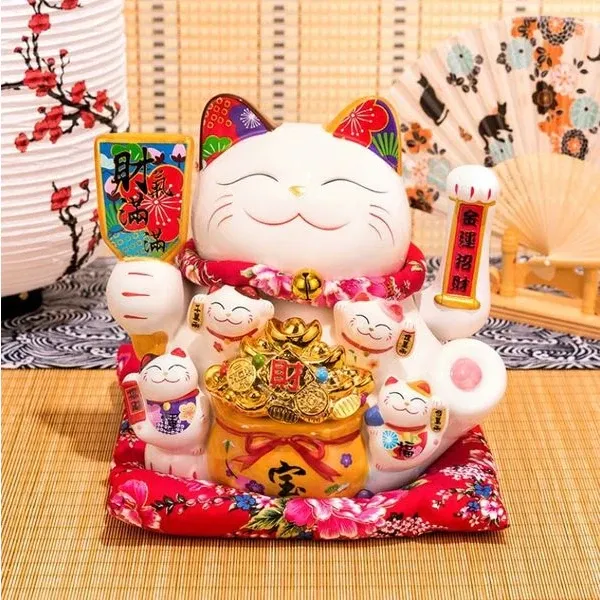 Hướng dẫn đặt mèo thần tài vẫy tay theo hướng Đông Nam