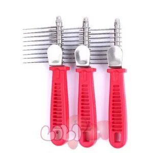 Lược gỡ lông răng cưa phẳng, dụng cụ chăm sóc vệ sinh cần thiết