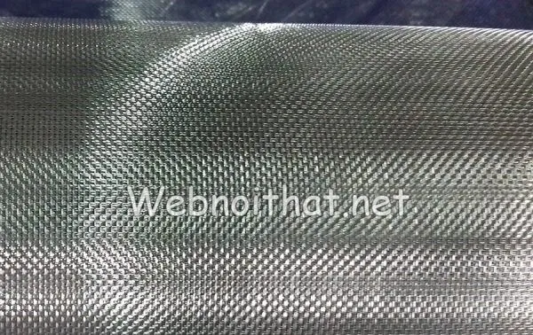 Lưới kim loại inox được cuộn và đóng gói