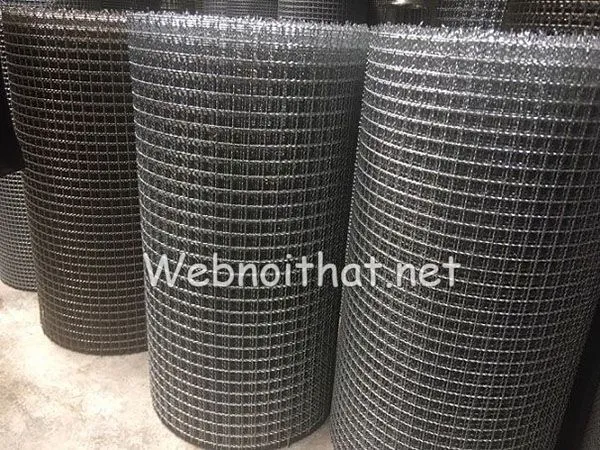 Lưới thép mạ kẽm chống chuột với ô vuông đều