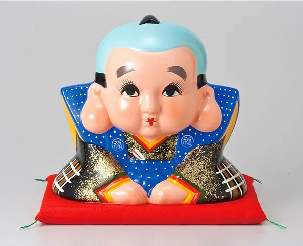 Bức tượng Fukusuke mang ý nghĩa về lòng hiếu khách và sự an lạc