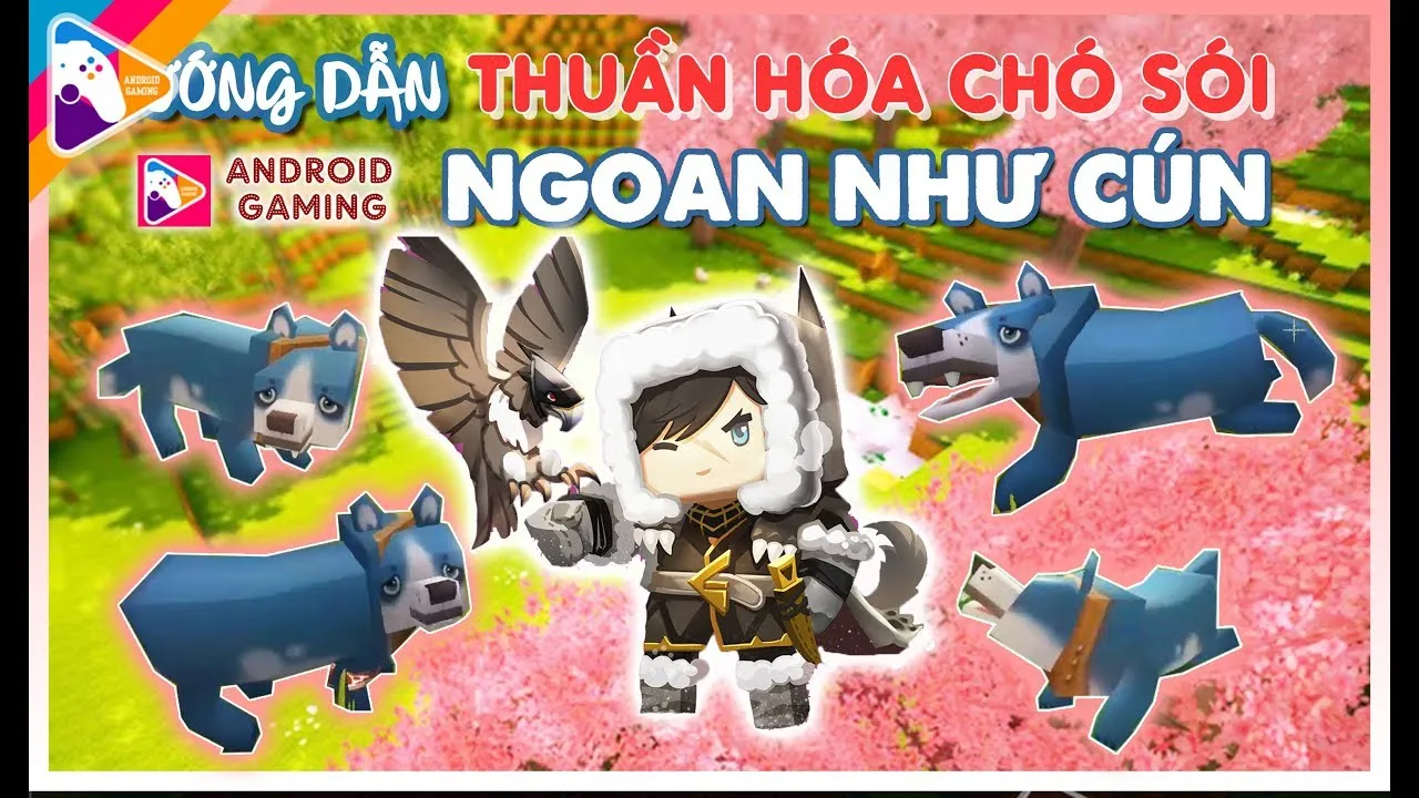 Hướng Dẫn Chi Tiết Cách Thuần Hóa Chó Sói Trong Minecraft