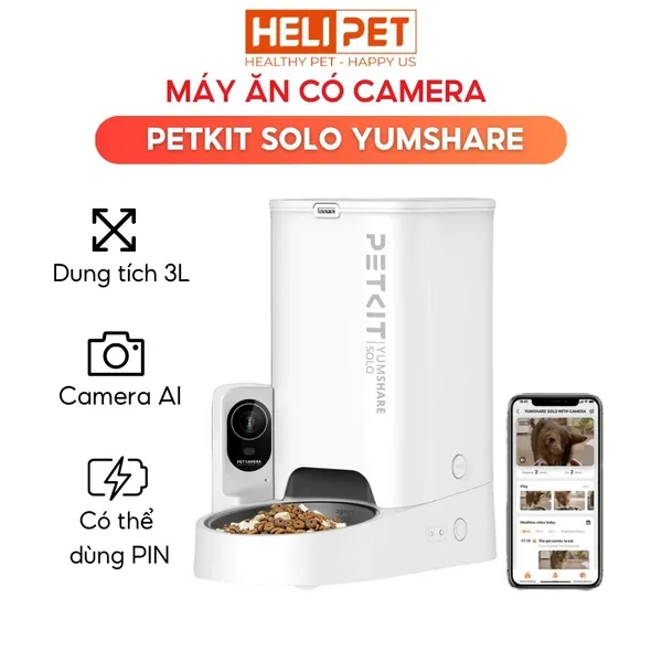 Máy ăn có camera PETKIT YUMSHARE SOLO