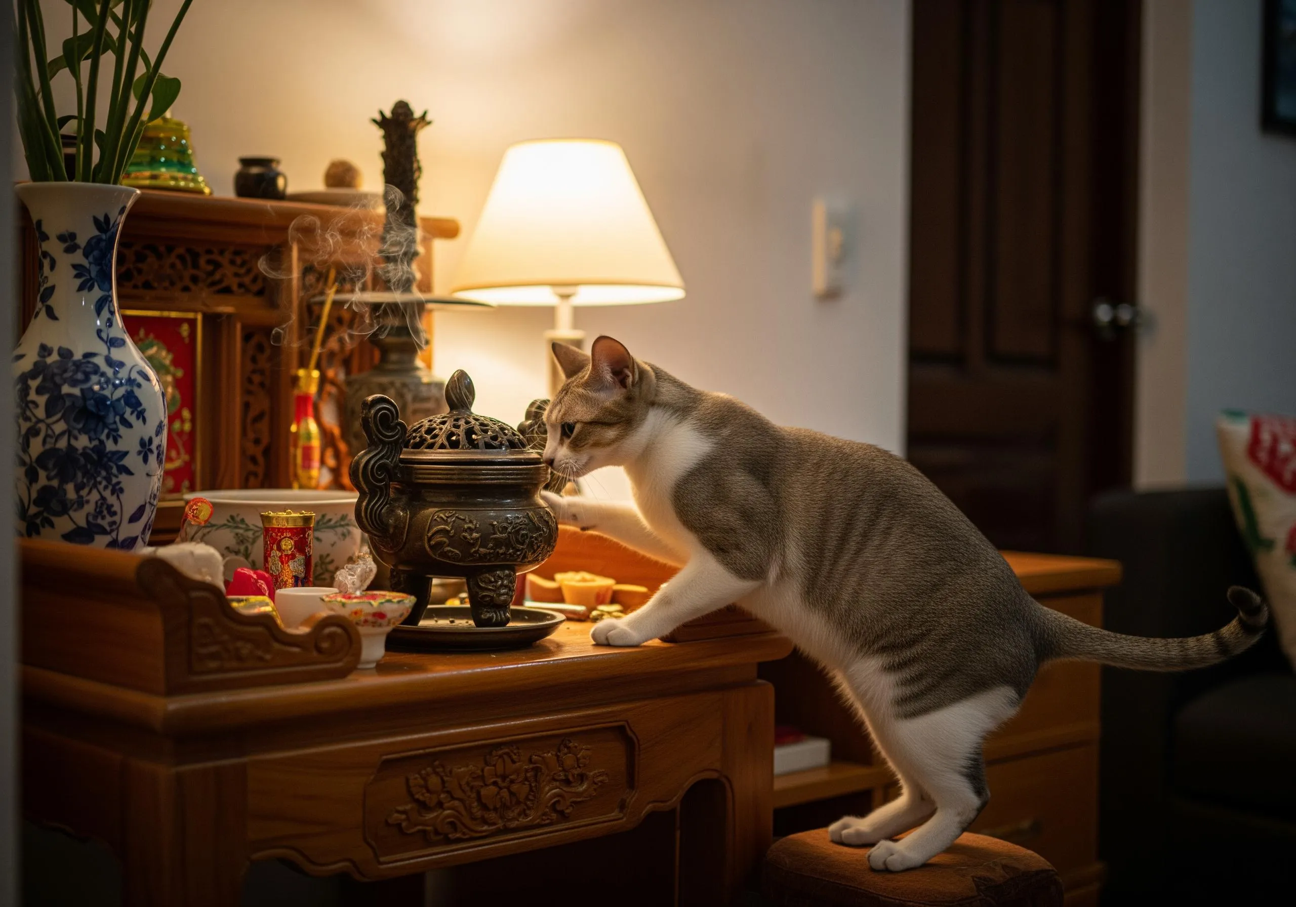 Mèo Tam Thể Vào Nhà Tốt Hay Xấu: Giải Mã Điềm Báo Phong Thủy