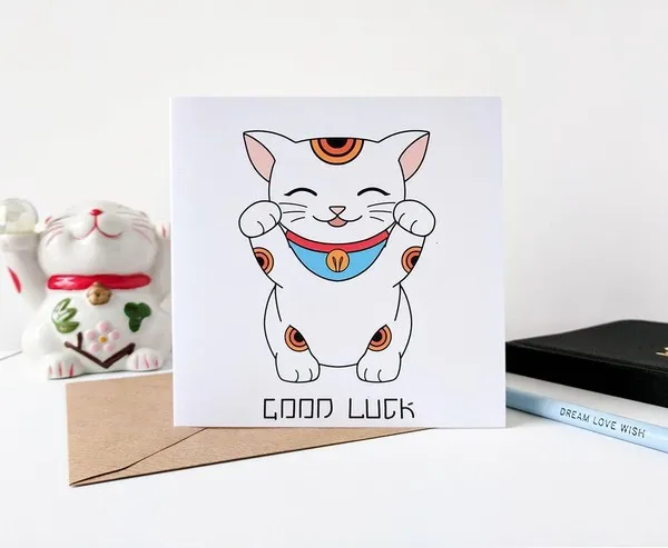 Một bức vẽ siêu đơn giản nhưng vô cùng xinh xắn với tựa Good Luck gửi tới những ai đang xem bức ảnh này nhé!!