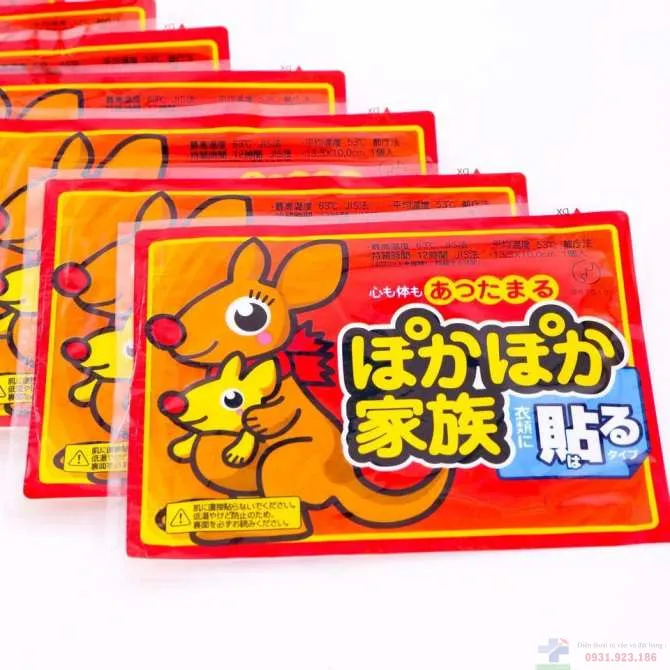 Miếng dán giữ nhiệt chuột túi an toàn, thành phần bột sắt và than hoạt tính, giải pháp sưởi ấm vật nuôi nhỏ.