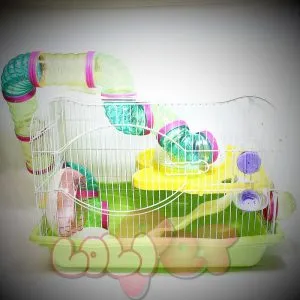 Mô hình lồng ống chui cho hamster dạng mèo trung, kích thích bản năng chui rúc và khám phá.