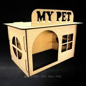 Nhà gỗ vuông lớn lắp ghép, chỗ ở rộng rãi cho GP trưởng thành