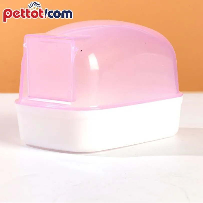 Nhà tắm cho chuột hamster giá rẻ bằng nhựa cứng cao cấp