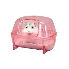 Nhà tắm mini mica trong suốt giá rẻ, phụ kiện vệ sinh cần thiết trong chuồng hamster.