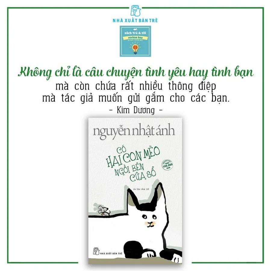 Có Hai Con Mèo Ngồi Bên Cửa Sổ: Tình Yêu, Tình Bạn Và Triết Lý Sâu Xa