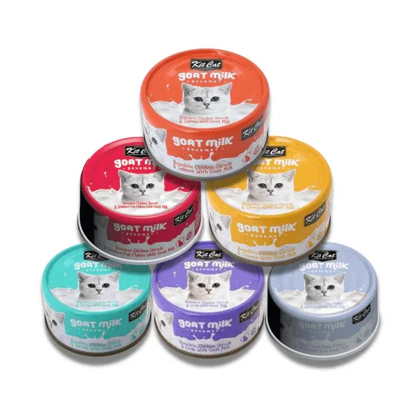 Pate mèo Kit Cat sữa dê