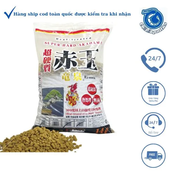 Phân nền Akadama, vật liệu nền chuyên dụng giúp cân bằng pH và khoáng chất trong hồ tép