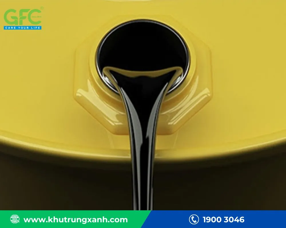 Quét dầu mazut vào khu vực chuột chù đi qua để tiêu diệt chúng qua đường tiêu hóa