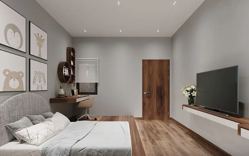 Sắc thái màu xám khói phù hợp với mọi phong cách kiến trúc nhà ở