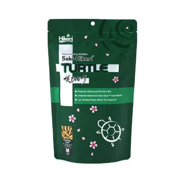 Sản phẩm Saki-Hikari tối ưu cho cách nuôi rùa common musk