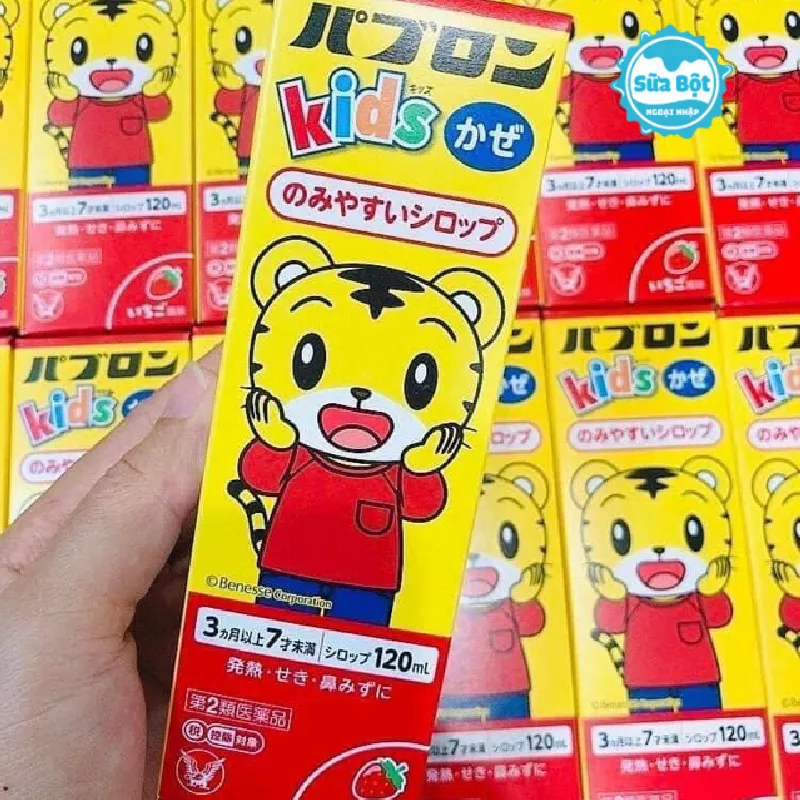 Cách bảo quản siro ho Kids Paburon S chó mèo cho bé 120ml