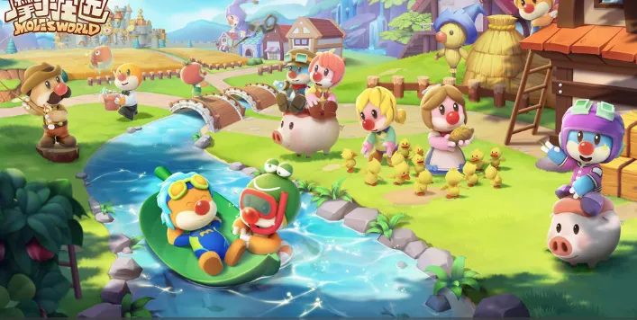 Thế giới hạnh phúc và cộng đồng trong Vương quốc Chuột Chũi