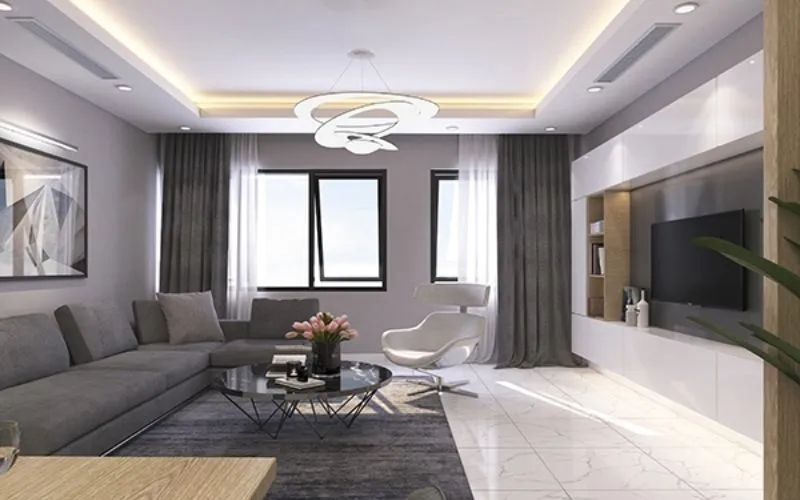 Vẻ đẹp quý phái của sơn màu xám ngọc trai