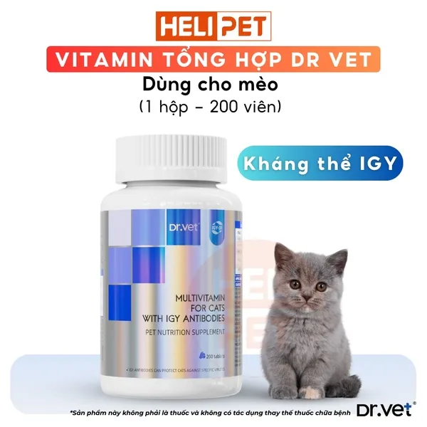 Vitamin tổng hợp cho mèo DR.VET