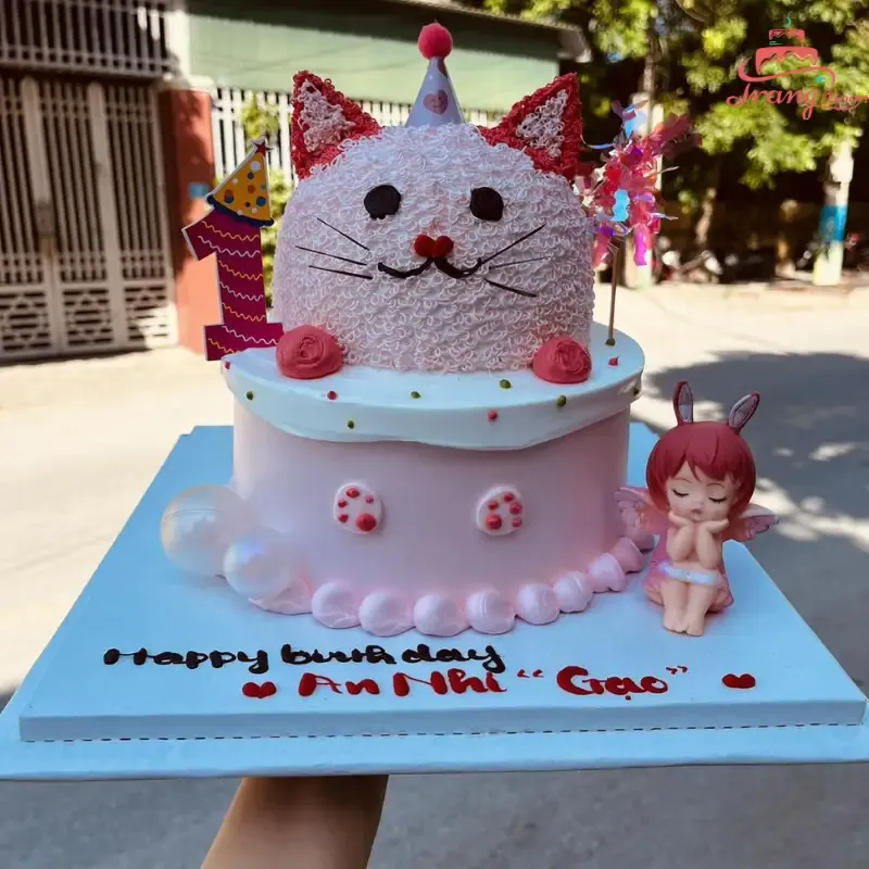 Bánh sinh nhật con mèo