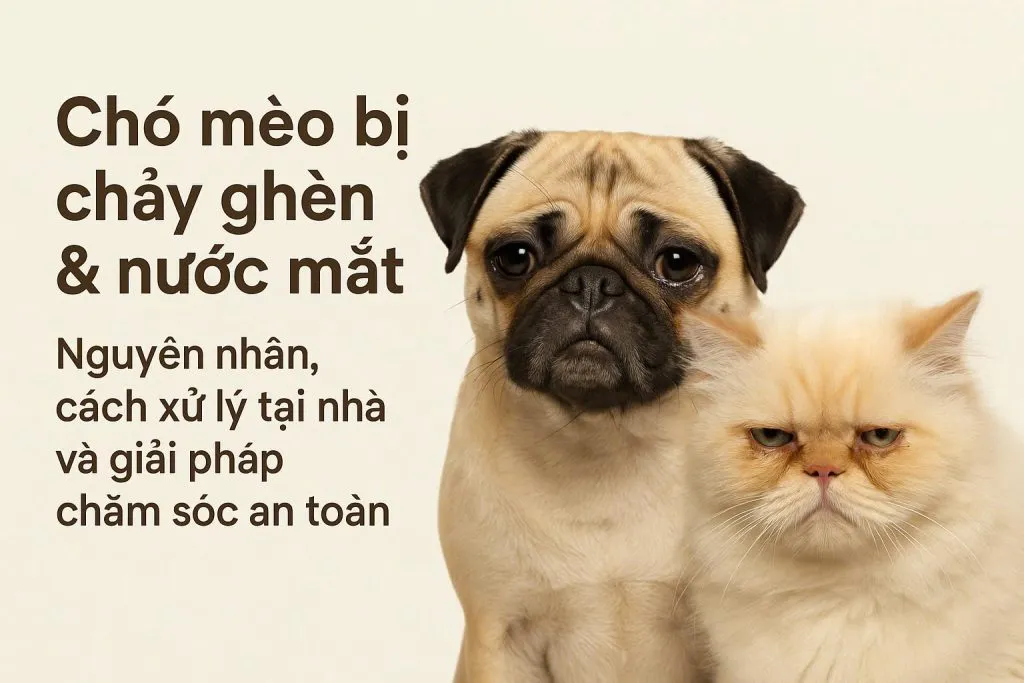 Mắt Mèo Bị Chảy Ghèn: Nguyên Nhân Và Cách Điều Trị Hiệu Quả