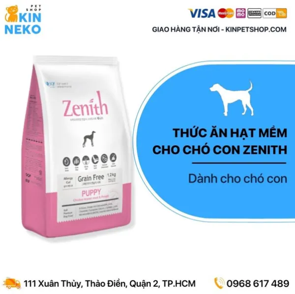 Zenith cũng là một thương hiệu thức ăn cho chó Poodle được yêu thích